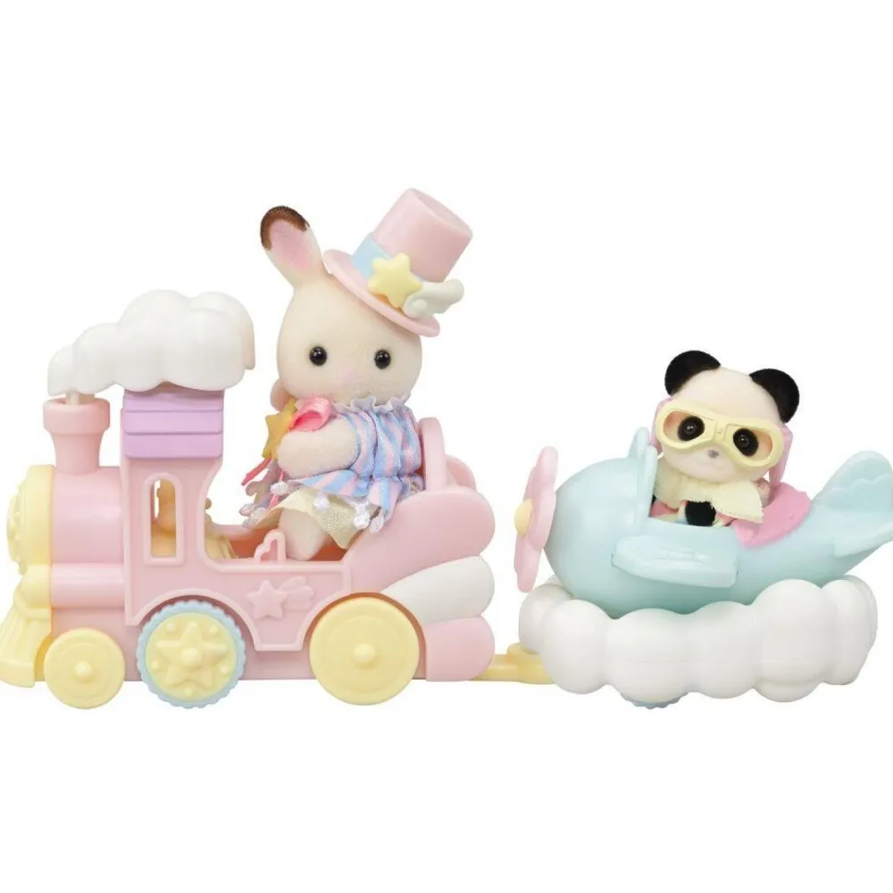 Sylvanian Families Le petit train des nuages 5819^ Mini-Univers