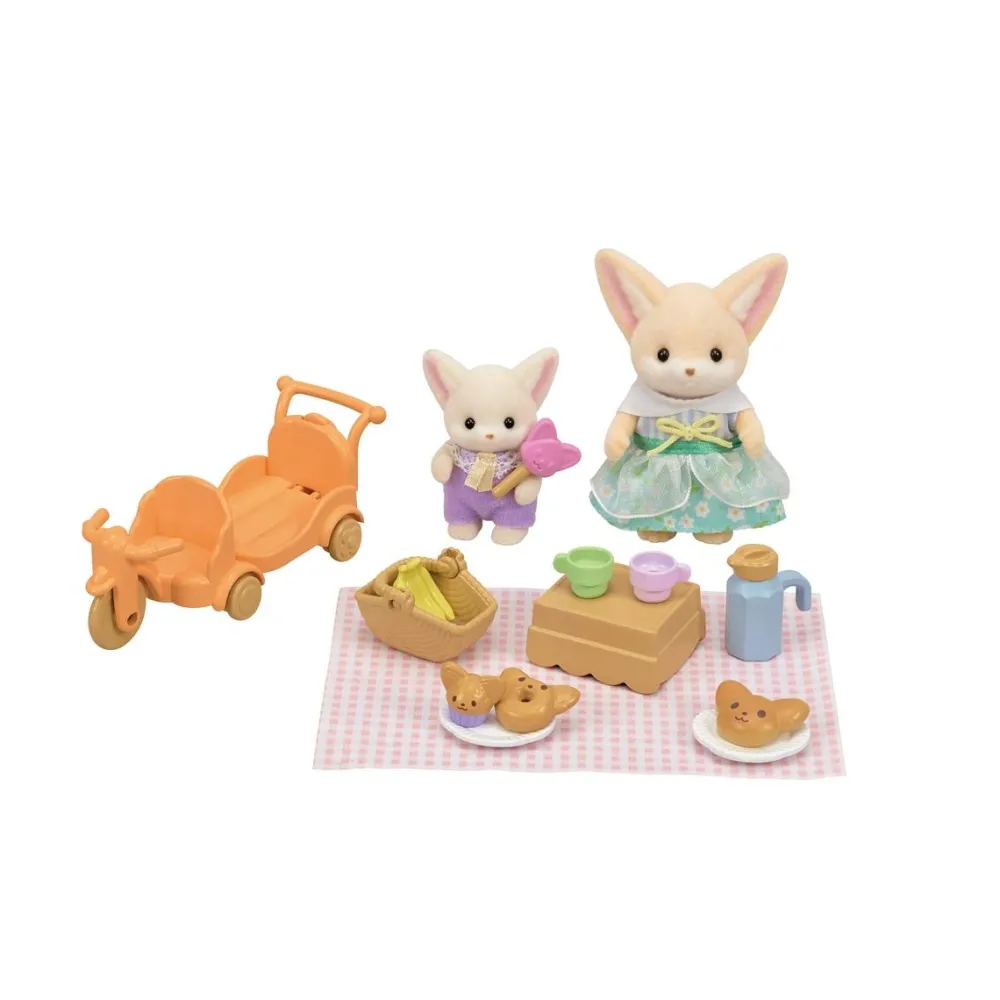 Sylvanian Families Le set de pique-nique des frères et sœurs Fennec - 5698^ Mini-Univers