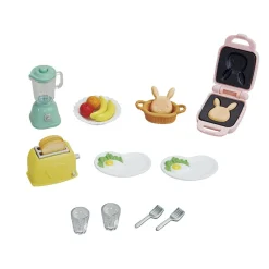 Sylvanian Families Le Set petit déjeuner - 5444^ Mini-Univers|Les Héros Et Personnages