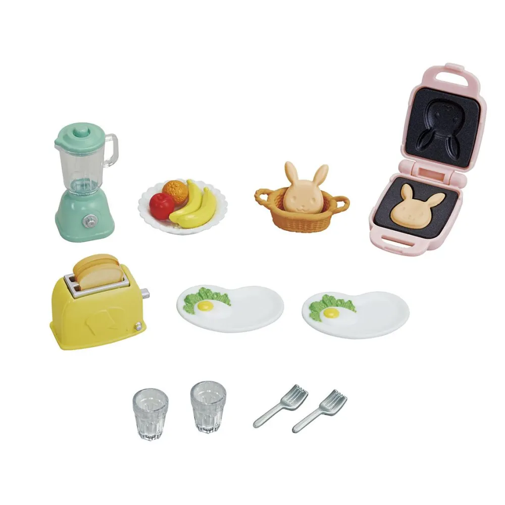Sylvanian Families Le Set petit déjeuner - 5444^ Mini-Univers|Les Héros Et Personnages