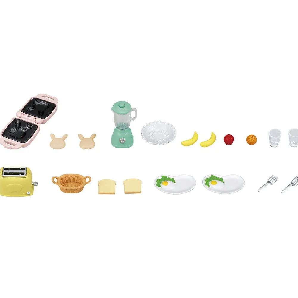 Sylvanian Families Le Set petit déjeuner - 5444^ Mini-Univers|Les Héros Et Personnages
