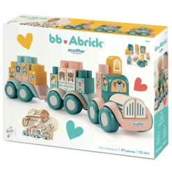 Ecoiffier Le train des animaux - BB Abrick^ Jouets À Encastrer Et À Empiler