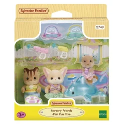 Sylvanian Families Le trio des bébés à la piscine 5749^ Mini-Univers