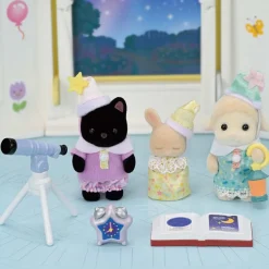 Sylvanian Families Le trio des bébés pyjama party 5750^ Mini-Univers