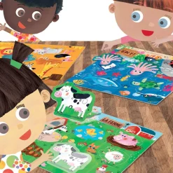 Headu Les animaux silhouettes Montessori^ Apprentissage Des Animaux Et De La Nature