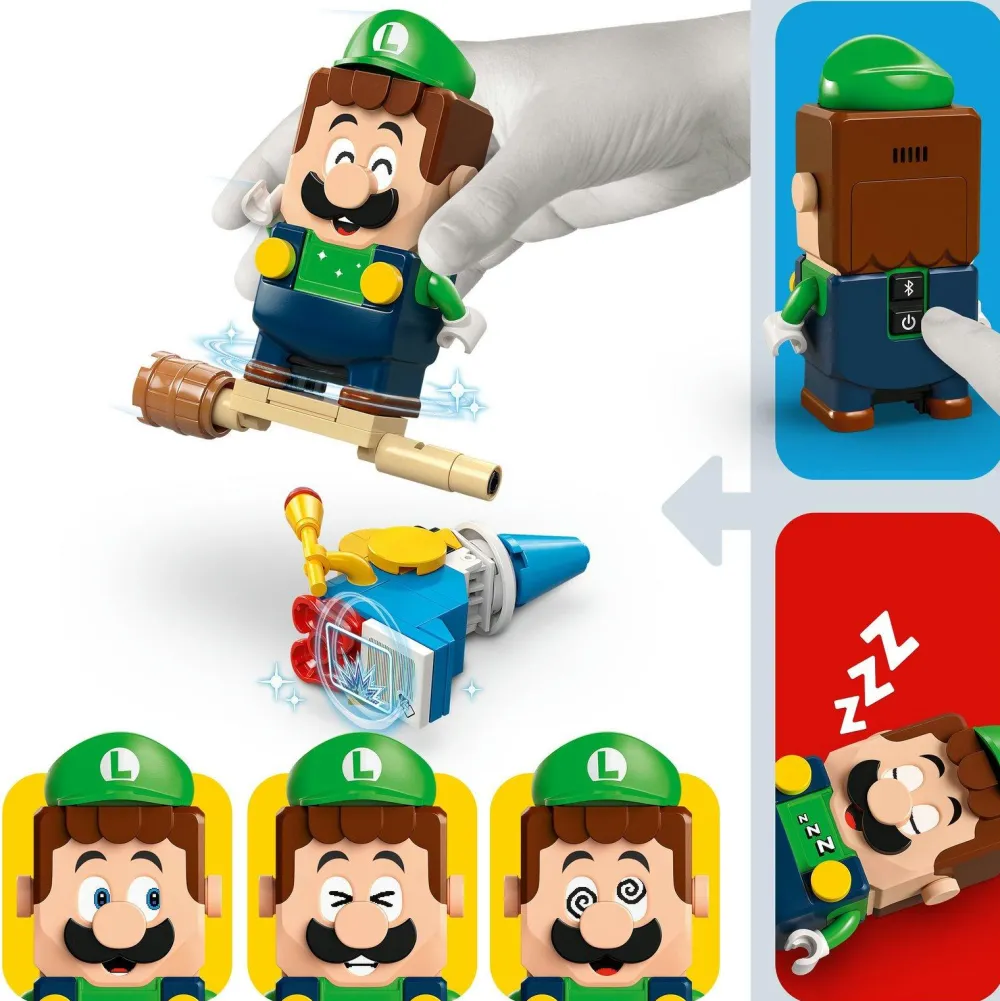 Varta Les Aventures de LEGO Luigi™ interactif LEGO Super Mario™ 71440^ Super Héros, Cinéma Et Jeux Vidéo