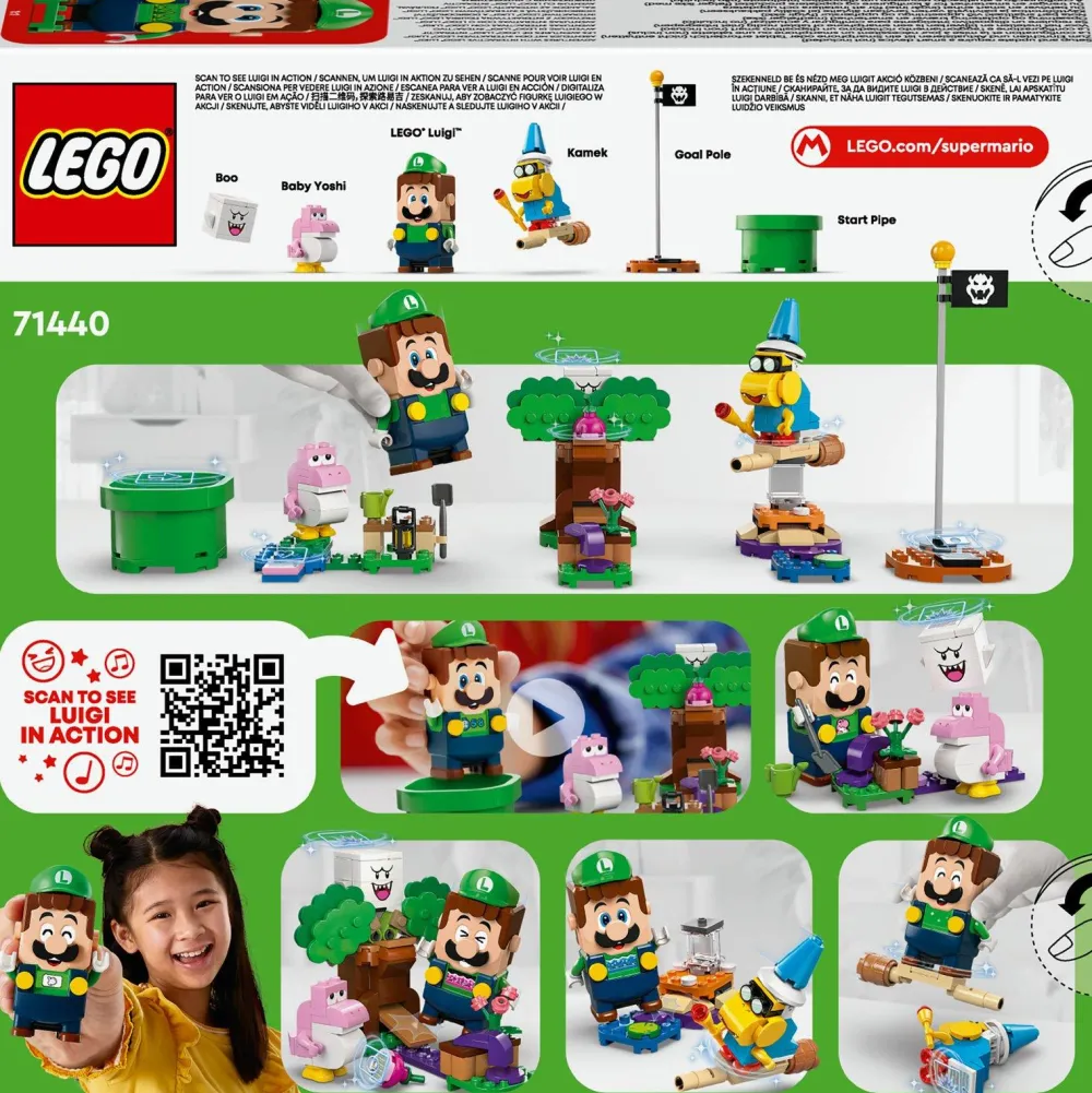 Varta Les Aventures de LEGO Luigi™ interactif LEGO Super Mario™ 71440^ Super Héros, Cinéma Et Jeux Vidéo