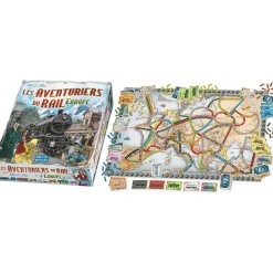 Asmodu00e9e Les Aventuriers du rail Europe^ Jeux De Stratégie Et De Réflexion