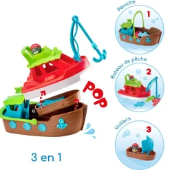 Vulli Les bateaux gigognes - Klorofil^ Jouets De Bain