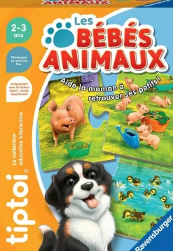 Ravensburger Les bébés animaux - Tip Toi^ Apprentissage Des Animaux Et De La Nature