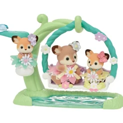 Sylvanian Families Les bébés biche et balancelle 5801^ Mini-Univers