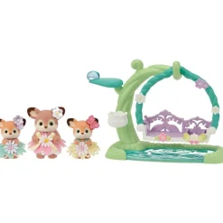 Sylvanian Families Les bébés biche et balancelle 5801^ Mini-Univers