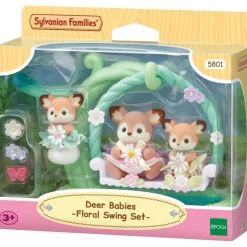 Sylvanian Families Les bébés biche et balancelle 5801^ Mini-Univers