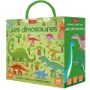 Sassi Les dinosaures - Livre + Puzzle 40 pièces^Enfant Puzzles Bébés Et Enfants