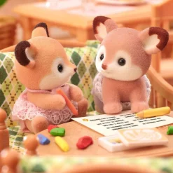 Sylvanian Families Les jumeaux biches 5800^ Mini-Univers