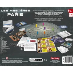 Lansay Les mystères de Paris^ Jeux De Stratégie Et De Réflexion