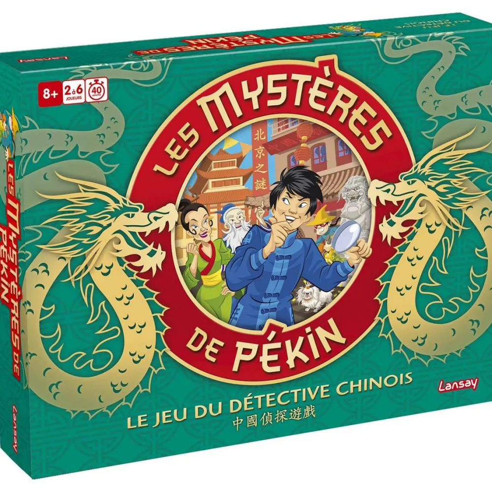 Lansay Les mystères de Pékin^ Jeux De Stratégie Et De Réflexion