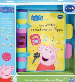 VTech Les petites comptines de Peppa Pig^ Livres D'Éveil