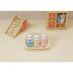 Sylvanian Families Les triplés souris marshmallow 5337^ Mini-Univers