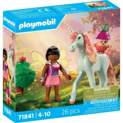 Playmobil Licorne Ciel rose avec fée Magic Unicorn 71841^ Les Princesses Et Fées