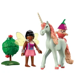 Playmobil Licorne Ciel rose avec fée Magic Unicorn 71841^ Les Princesses Et Fées