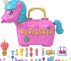 Mattel Licorne jour de fête Polly Pocket^ Mini-Univers