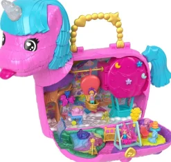 Mattel Licorne jour de fête Polly Pocket^ Mini-Univers