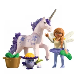 Playmobil Licorne Lavande porte-bonheur avec fée Magic Unicorn 71843^ Les Princesses Et Fées