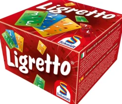 Ligretto Rouge - Jeu De Cartes Rapide Et Divertissant^ Jeux D'Ambiance