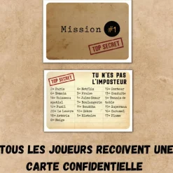 Gigamic L'imposteur^ Jeux D'Ambiance