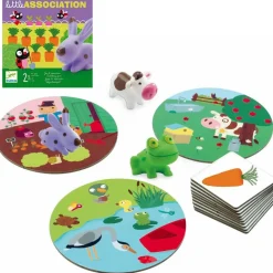 Djeco LITTLE ASSOCIATION^ Jeux D'Apprentissage