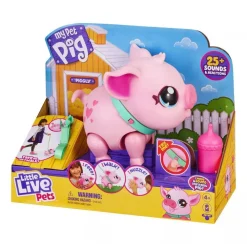 Moose Little live pets Cochon^ Les Figurines Interactives Et À Fonction