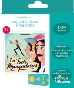 LUNII Livre Audio - Les Trois Mousquetaires^ Ordinateurs Et Tablettes Éducatives