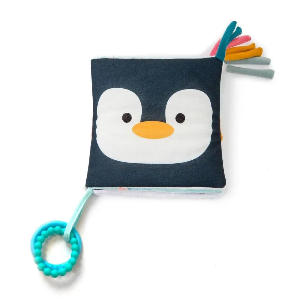 Little Big Friends Livre d'éveil En Tissu , 2 En 1 Océan^ Livres D'Éveil