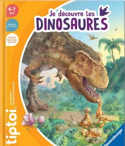 Ravensburger Livre Tip Toi Je découvre les dinosaures^ Stylos Interactifs