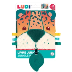 Ludi Livre Tissu Jungle^ Livres D'Éveil