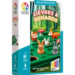Smart Games Lièvres et Renards -^ Jeux De Stratégie Et De Réflexion