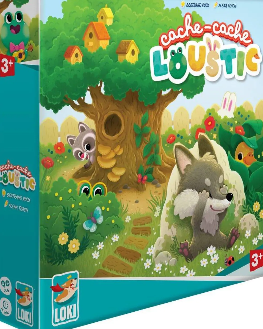 Iello Loki Cache Cache Loustic^ Jeux D'Apprentissage