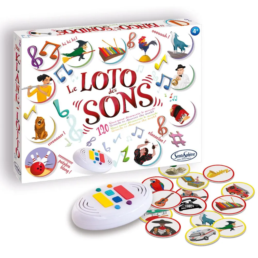 Sentosphu00e8re Loto des sons^ Jeux D'Apprentissage