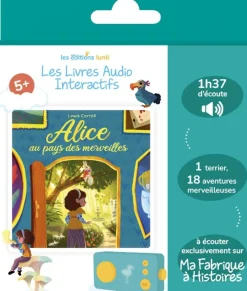 LUNII Album Alice Pays Des Merveilles - Aventure Audible^ Ordinateurs Et Tablettes Éducatives