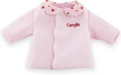 Corolle Ma : Manteau pétales de coeurs^ Vêtements Pour Poupons Et Poupées