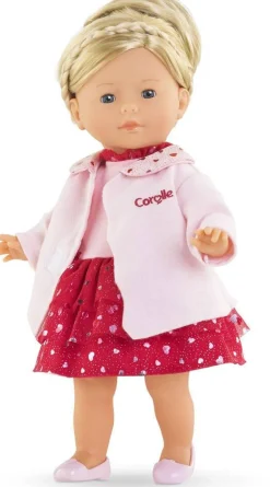 Corolle Ma : Manteau pétales de coeurs^ Vêtements Pour Poupons Et Poupées