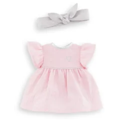 Corolle Ma - Robe rose et bandeau^ Vêtements Pour Poupons Et Poupées