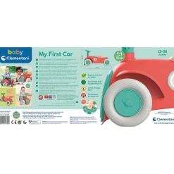 Clementoni Ma première voiture - porteur 100% recyclé^ Trotteurs, Pousseurs, Porteurs Et Bascules