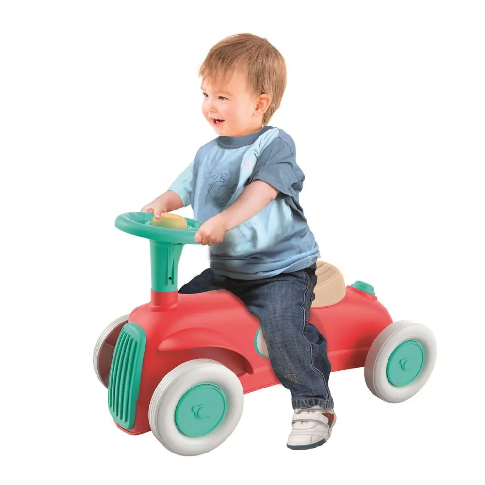 Clementoni Ma première voiture - porteur 100% recyclé^ Trotteurs, Pousseurs, Porteurs Et Bascules