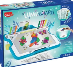 Varta Machine À Dessiner Lumineuse Lumi Board Avec Feutres Et Feuilles Inclus^ Machines À Dessiner