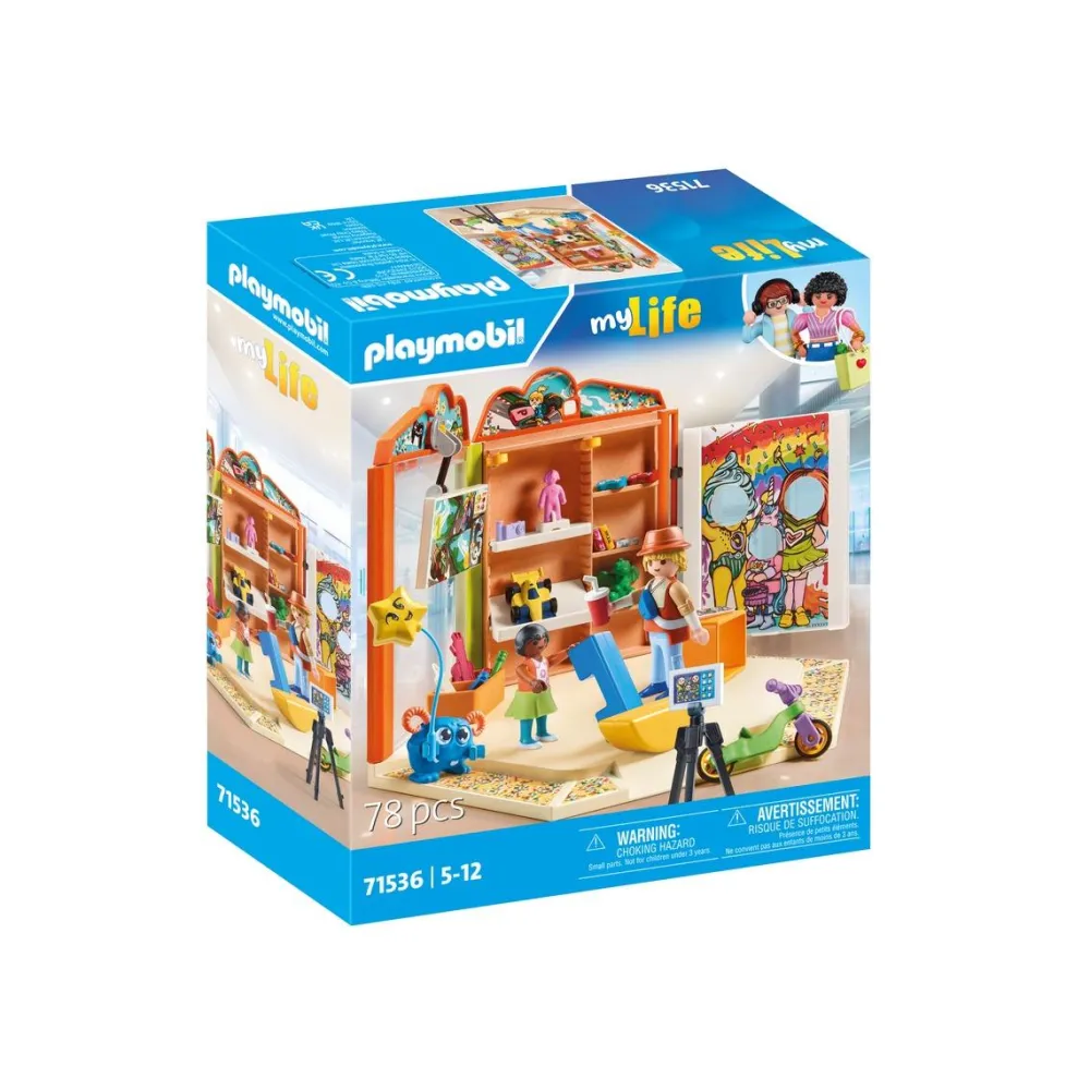 Playmobil Magasin de jouets - My life 71536^ La Ville, La Police Et Les Secours