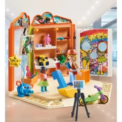 Playmobil Magasin de jouets - My life 71536^ La Ville, La Police Et Les Secours
