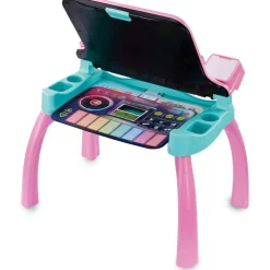 Varta Magi bureau interactif et musical 6 en 1 rose^ Tableaux Et Bureaux