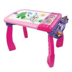 Varta Magi chevalet interactif 3 en 1 rose^ Tableaux Et Bureaux